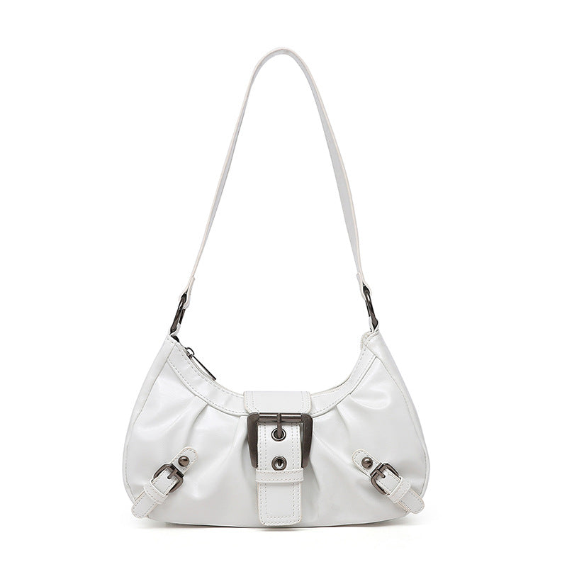 Bootara Women's Terra Siren Hobo - Dual-Tone Distressed Leather Underarm Bag | Salvaged Elegance