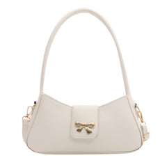 Bootara Women's Luna Cinema Baguette - Sculpted Bow Underarm Sling | Petite & Poetic