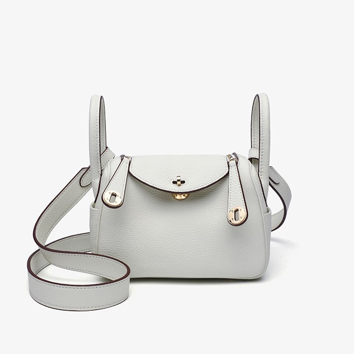 Bootara Women's Orsay Pebbled Bucket — Artisan-Stitched Top-Grain Leather Tote with Convertible Carry & Structured Silhouette