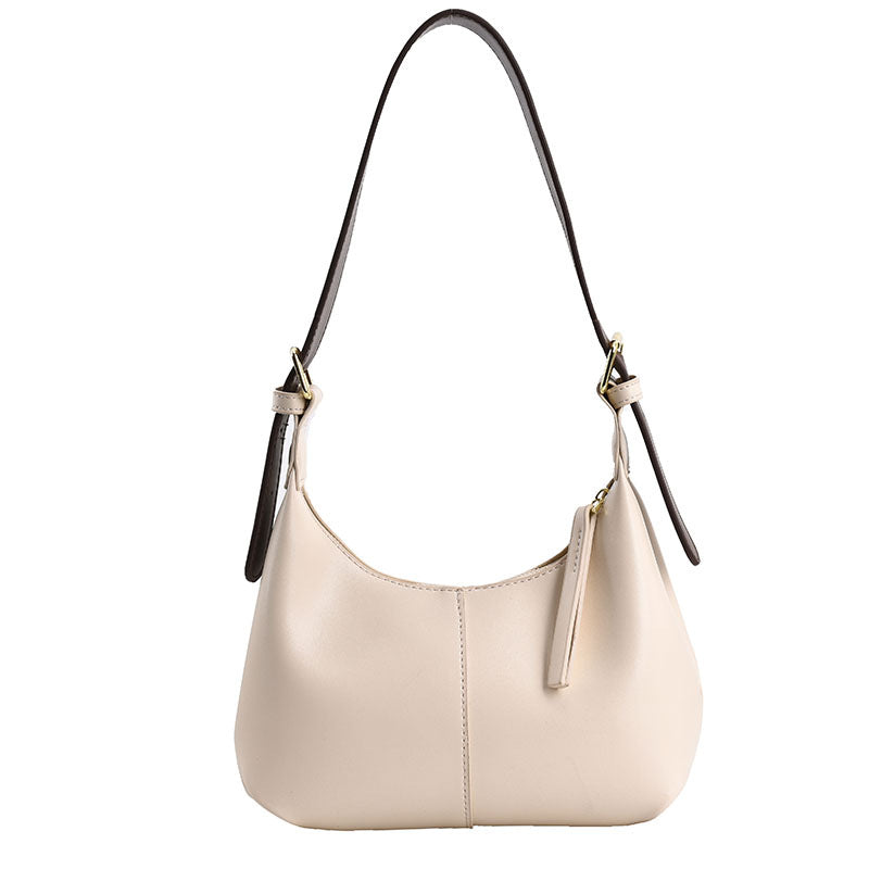 Bootara Women's Crescent Shoulder Bag – Textured Underarm Saddle | Minimalist Essential
