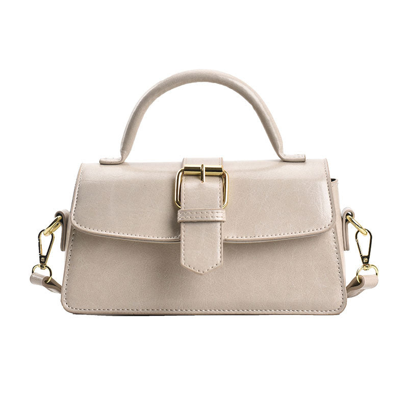 Bootara Women's Cantle Mini Satchel - Equestrian-Architectural Bag with Convertible Carry