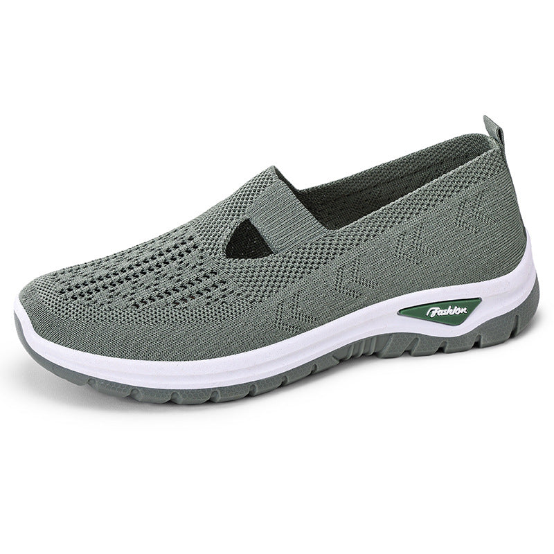 Bootara Women’s ComfyGo Slip-On Breathable Mesh Sneakers – Soft Sole Casual Shoes (US 5–11)