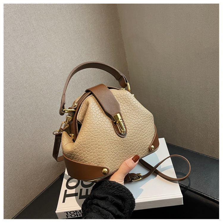 Bootara Women's Pebbled Leather Mini Tote Bag - Versatile Crossbody & Shoulder Bag | Minimalist Luxury Design