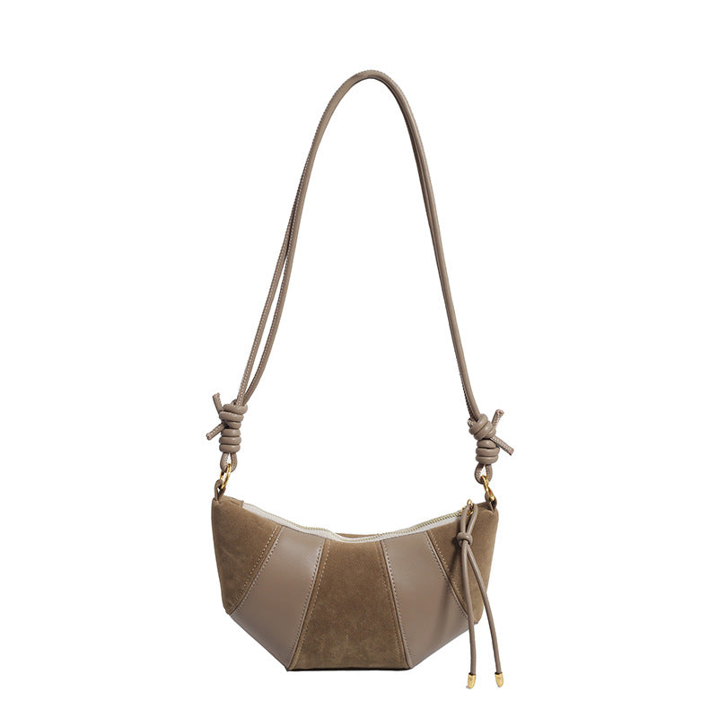 Bootara Women's Puff Luxe Dual-Texture Hobo - Vegan Leather & Sueded Matte Crossbody - Retro Curated Silhouette