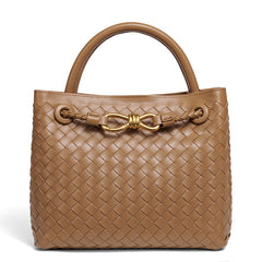 Bootara Women's Artisan Weave Tote - Expandable Crossbody with Butterfly Motif & Structured Silhouette