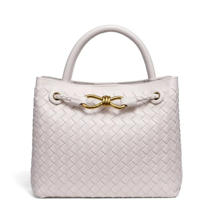 Bootara Women's Artisan Weave Tote - Expandable Crossbody with Butterfly Motif & Structured Silhouette