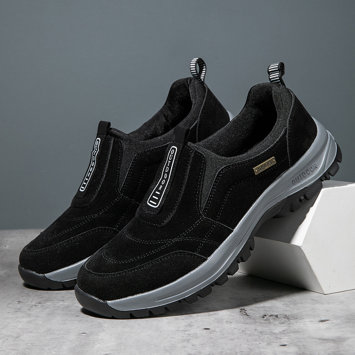 Bootara Trek Men’s Lightweight Hiking Shoes – Quick-Dry Breathable Outdoor Trail Sneakers (US5–14)